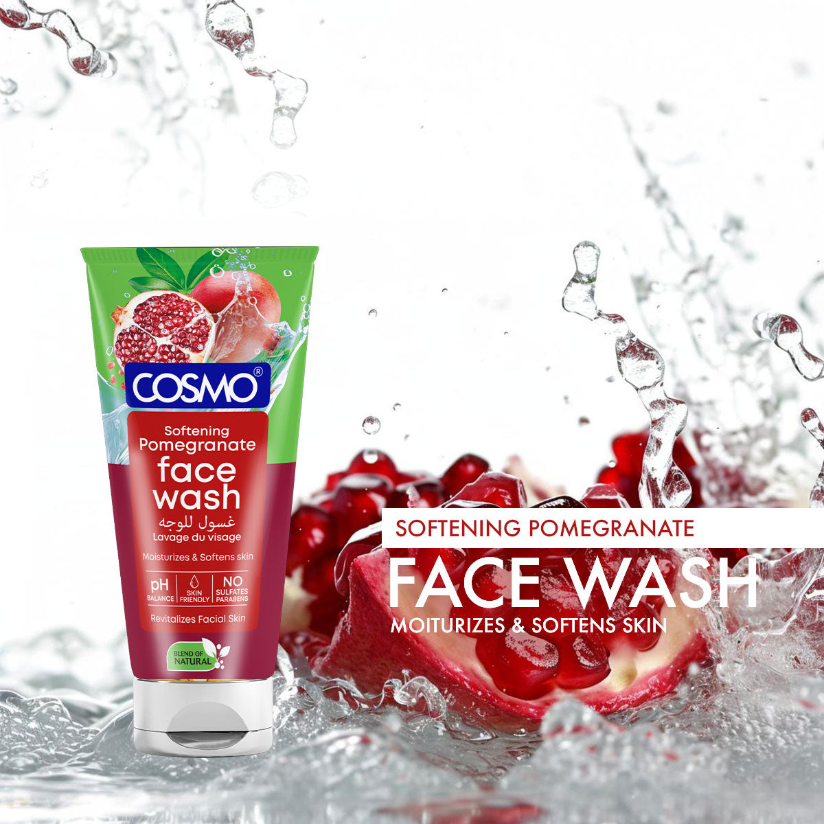 Softening Pomegranate Face Wash